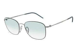 Giorgio Armani AR6168 30033F Clear Gradient Light BlueMatte Gunmetal