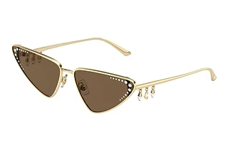 Jimmy Choo JC4001B 300673 Dark BrownPale Gold