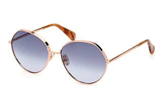 Max Mara MM0096 33W blau verlaufendGlänzend Rose Gold