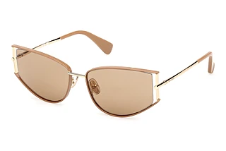 Max Mara MM0141 45E braunGlänzend Blassgold