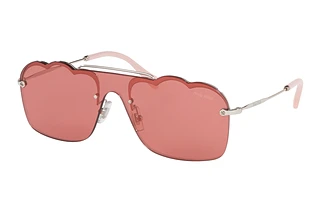 Miu Miu MU 55US 1BC177 PINK MIRROR FLASH SILVERSILVER