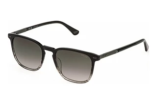 Police SPLQ86 01EX SMOKE GRADIENT SMOKESHINY STRIPED GREY