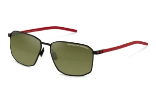 Porsche Design P8989 A417 GREEN/DEG.MIRROR SILVERblack, red