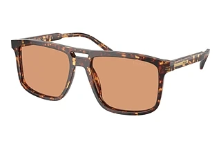 Prada PR A22S 14O07V OrangeMagma Tortoise