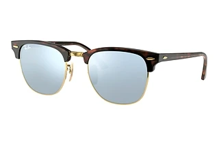 Ray-Ban RB3016 114530 Silver FlashHavana On Gold