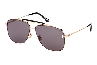 Tom Ford FT1017 28A grauGlänzend Rose Gold