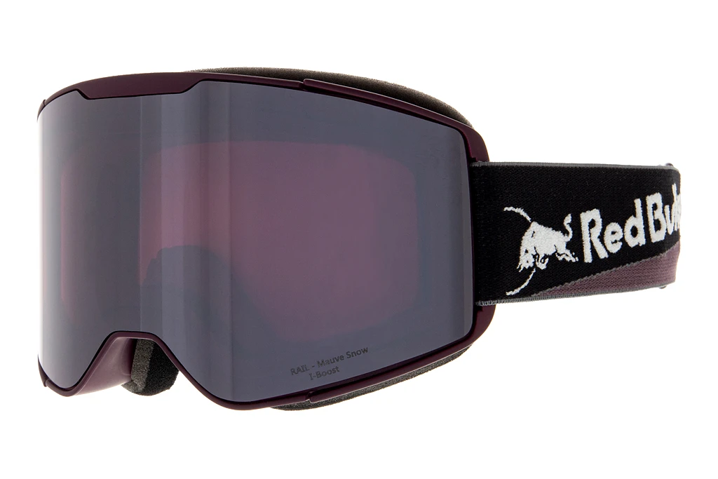 Red Bull SPECT RAIL 005 mauve snow, red with silver flash, S.3 HIGH CONTRASTdark aubergine Red Bull SPECT RAIL 005 mauve snow, red with silver flash, S.3 HIGH CONTRASTdark aubergine