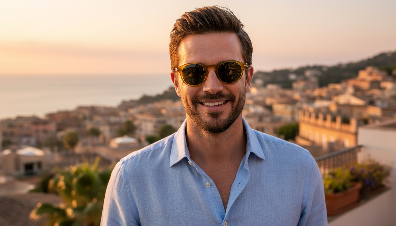 Vorderansicht David Beckham DB 1007/S (B4L/QT)