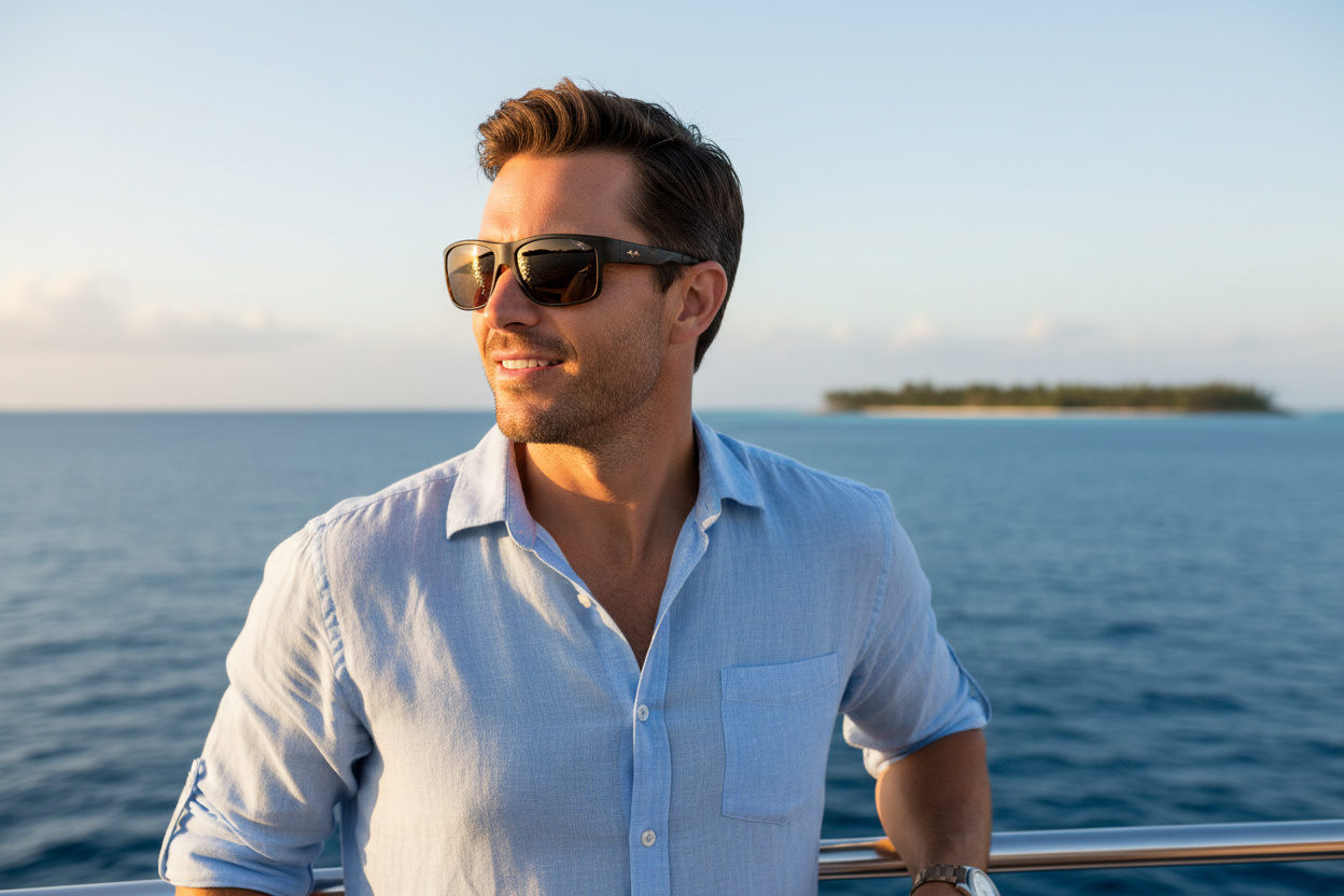 Vorderansicht Maui Jim Southern Cross (H815-10MR)