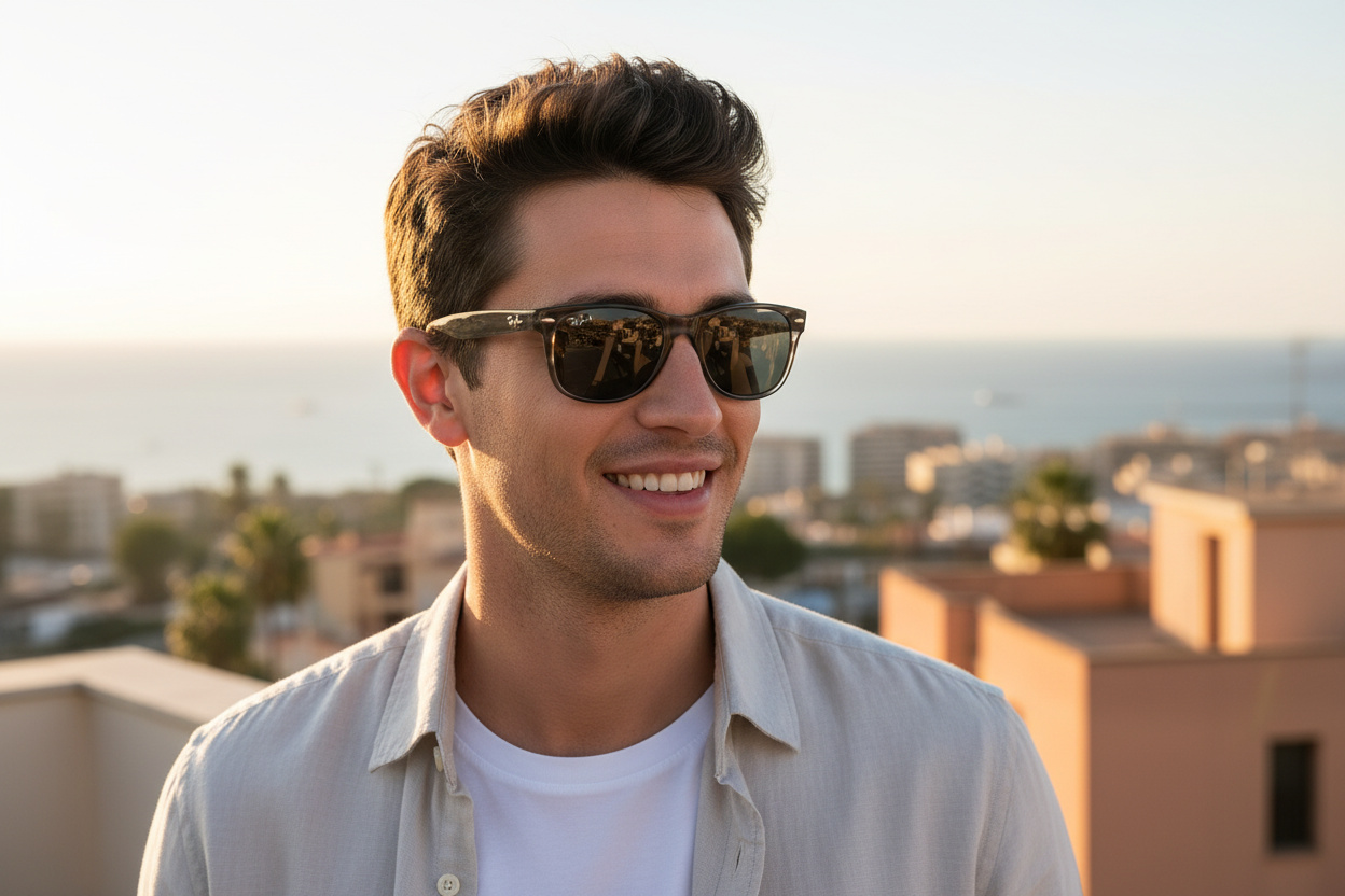 Vorderansicht Ray-Ban NEW WAYFARER (RB2132 - 6430B1)