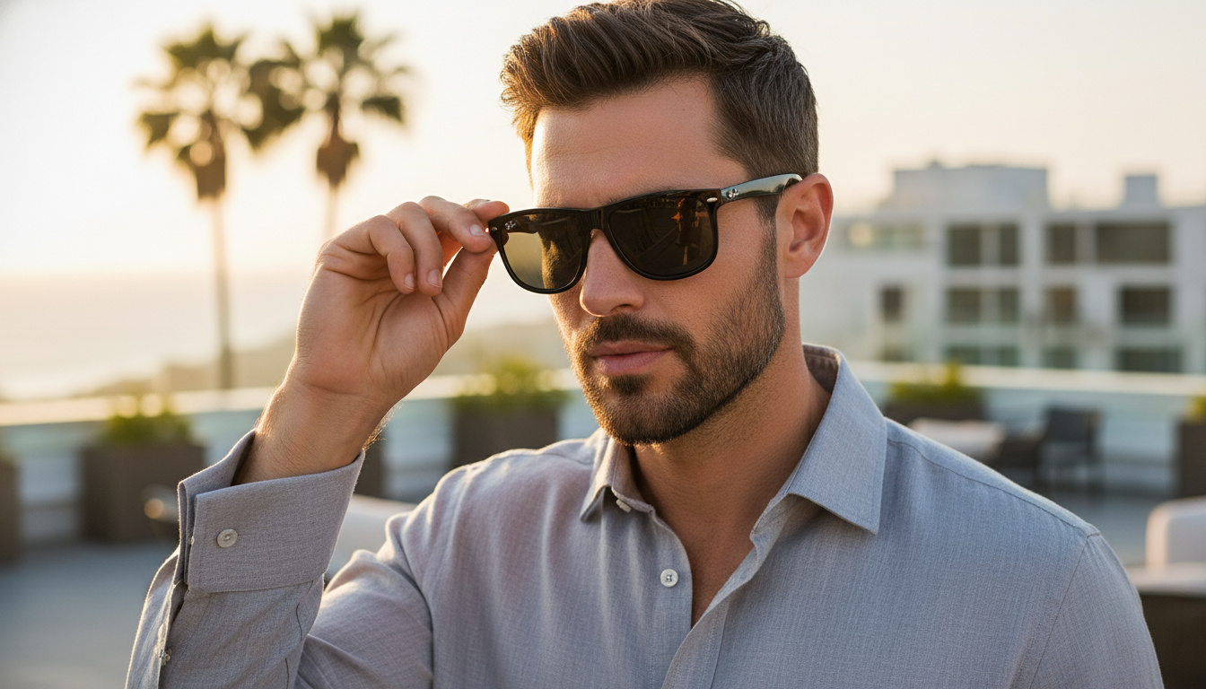 Vorderansicht Ray-Ban BOYFRIEND (RB4147 - 601/87)