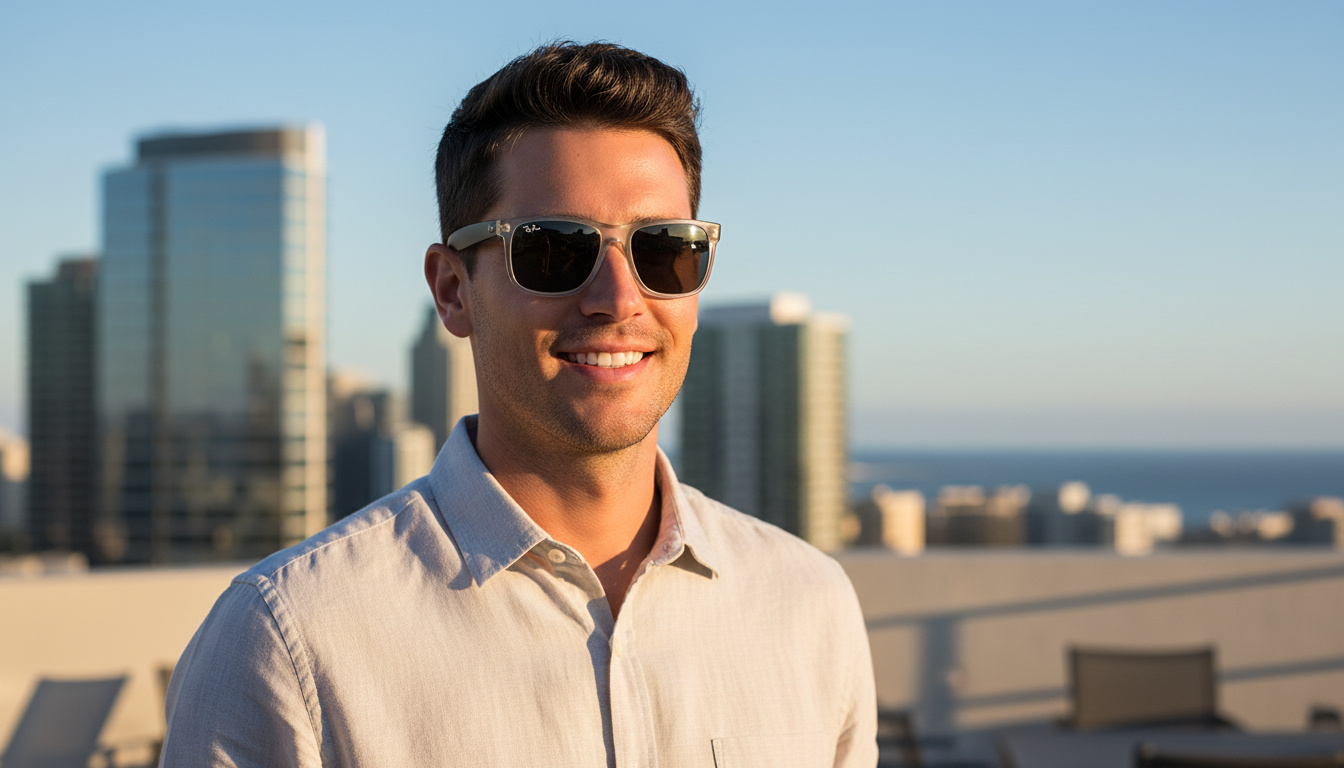 Vorderansicht Ray-Ban JUSTIN (RB4165 - 651287)