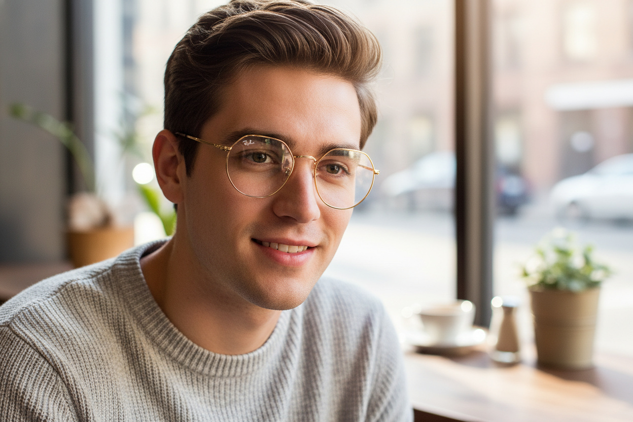 Vorderansicht Ray-Ban JACK (RX6465 - 3086)