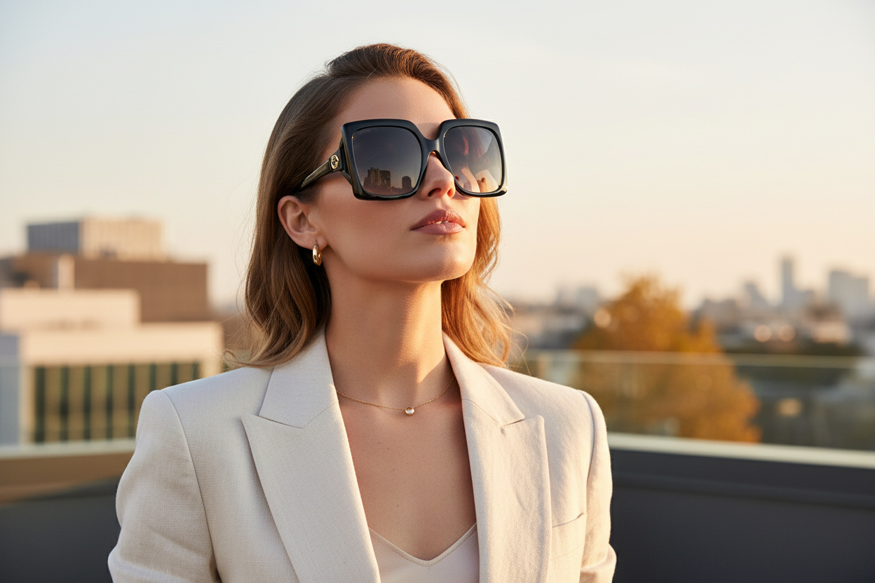 Vorderansicht Gucci GG0876SA (001)