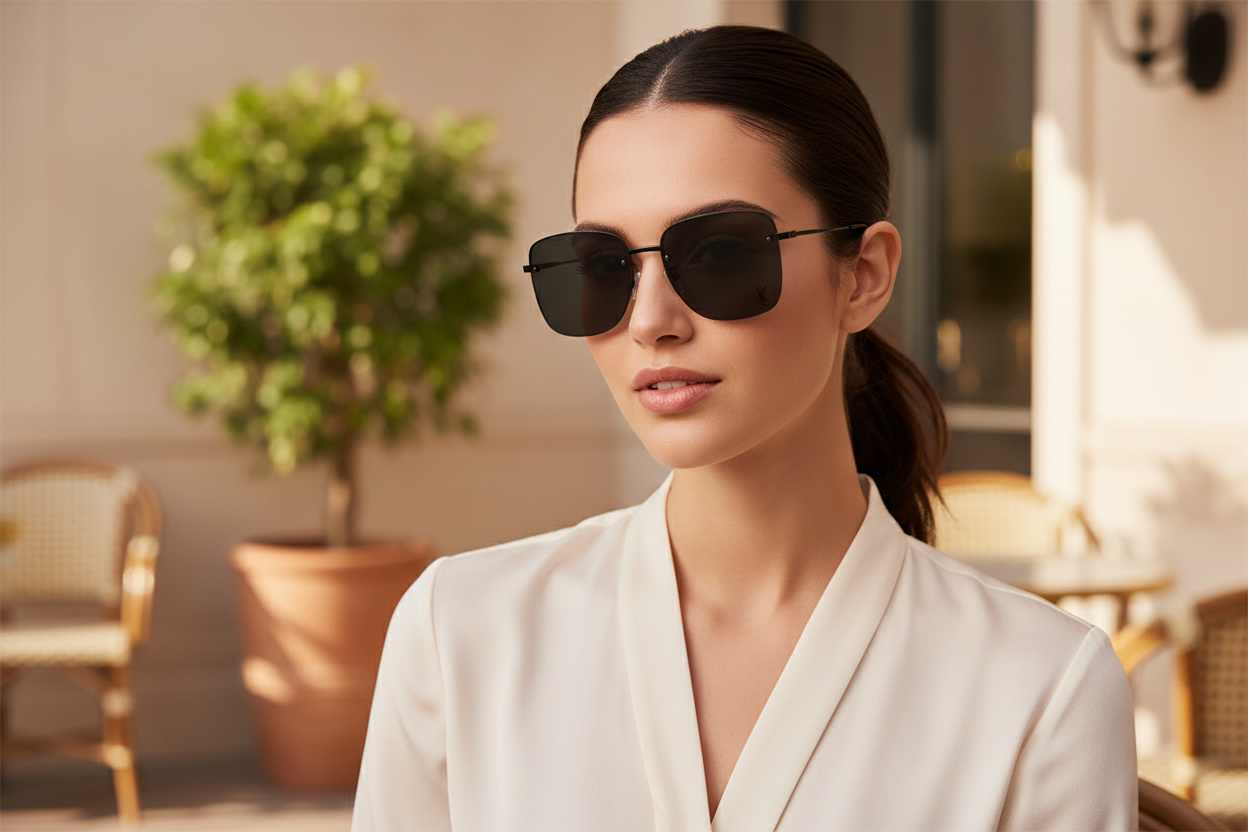 Vorderansicht Saint Laurent SL 312 M (001)