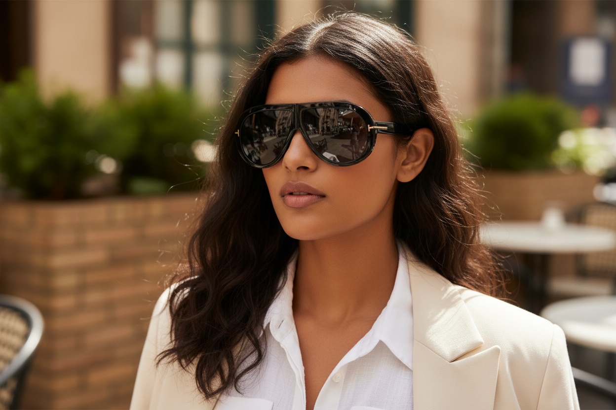 Vorderansicht Tom Ford TROY (FT0836 - 01A)