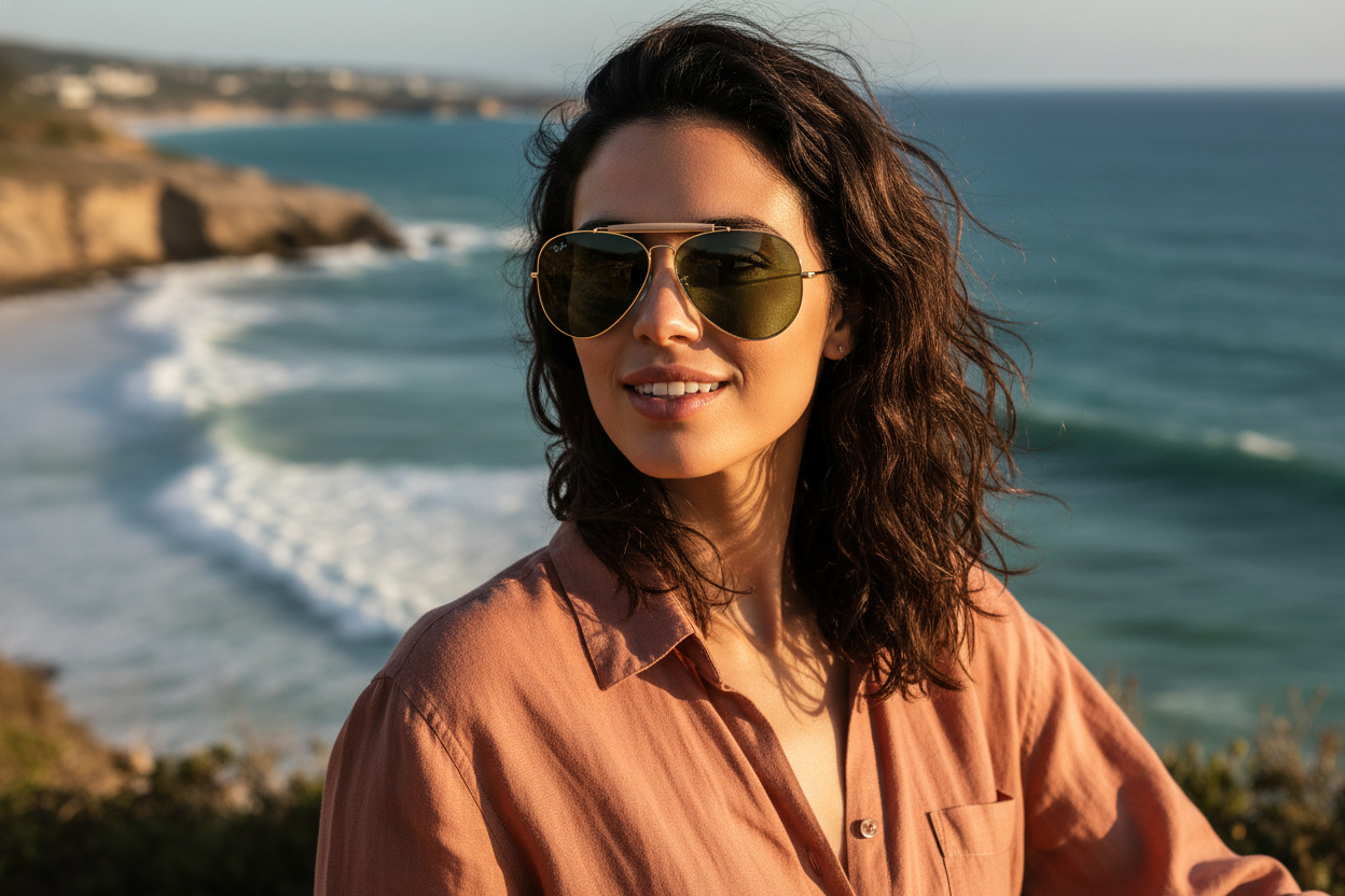 Vorderansicht Ray-Ban SHOOTER (RB3138 - W3401)