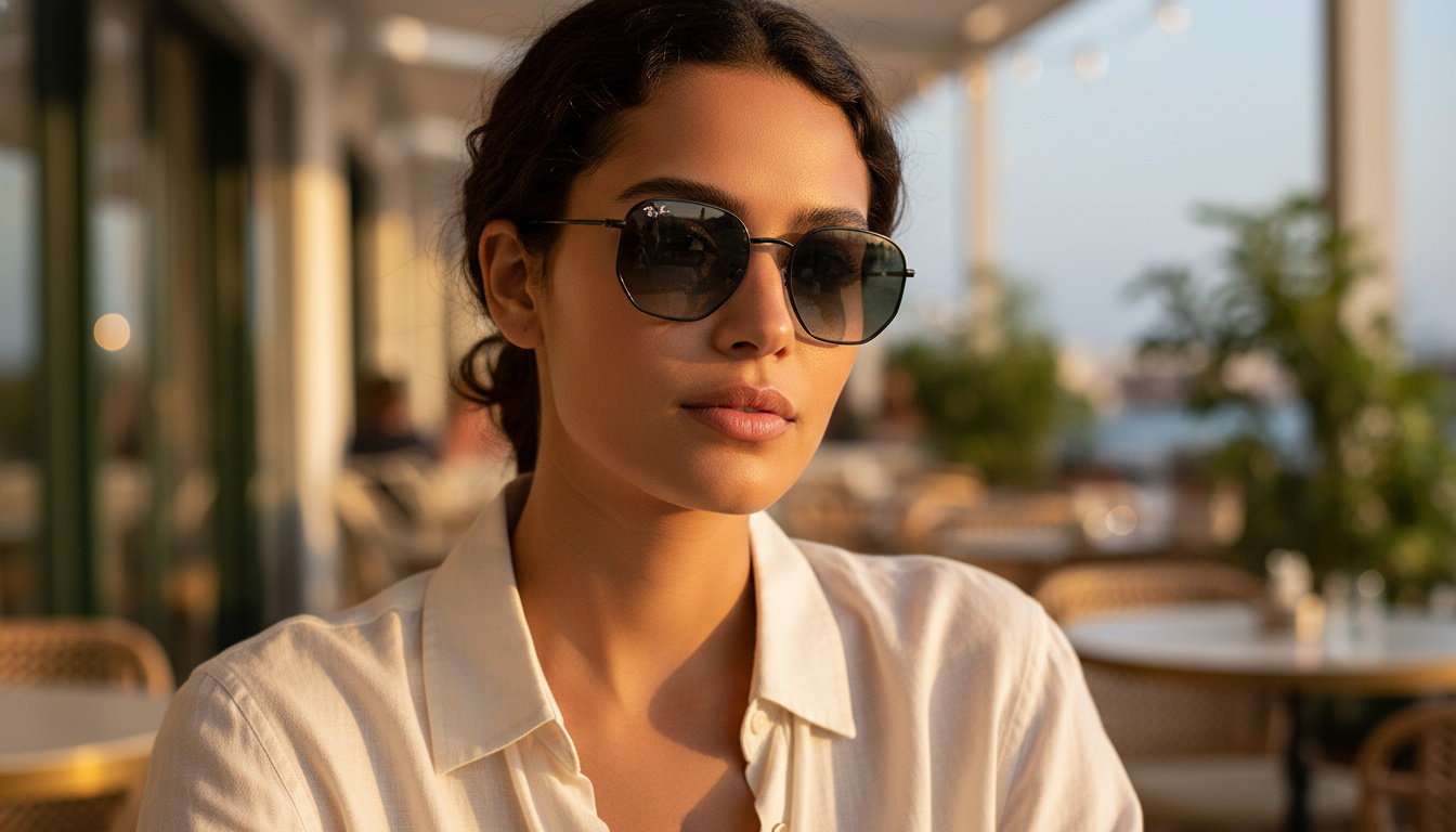 Vorderansicht Ray-Ban HEXAGONAL (RB3548 - 002/71)