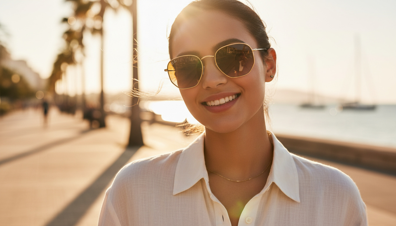 Vorderansicht Ray-Ban HEXAGONAL (RB3548 - 001/51)