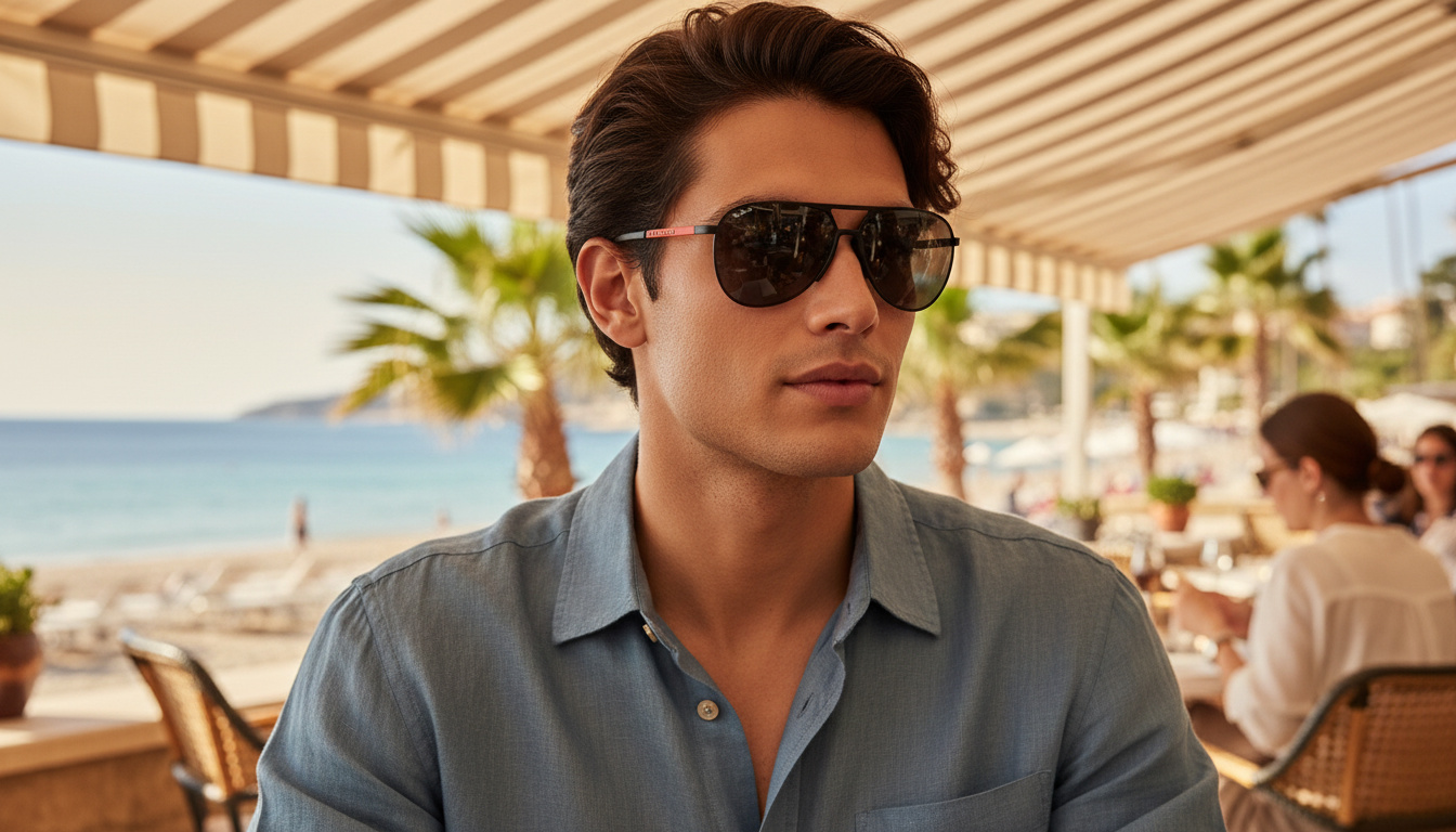 Vorderansicht Prada Linea Rossa PS 51XS (1BO06L)