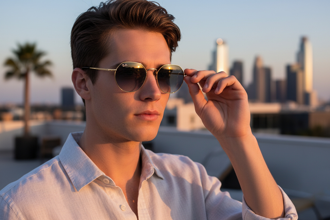 Vorderansicht Ray-Ban JACK (RB3565 - 001/86)