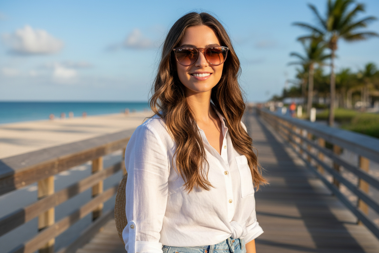 Vorderansicht Ray-Ban ERIKA (RB4171 - 659013)