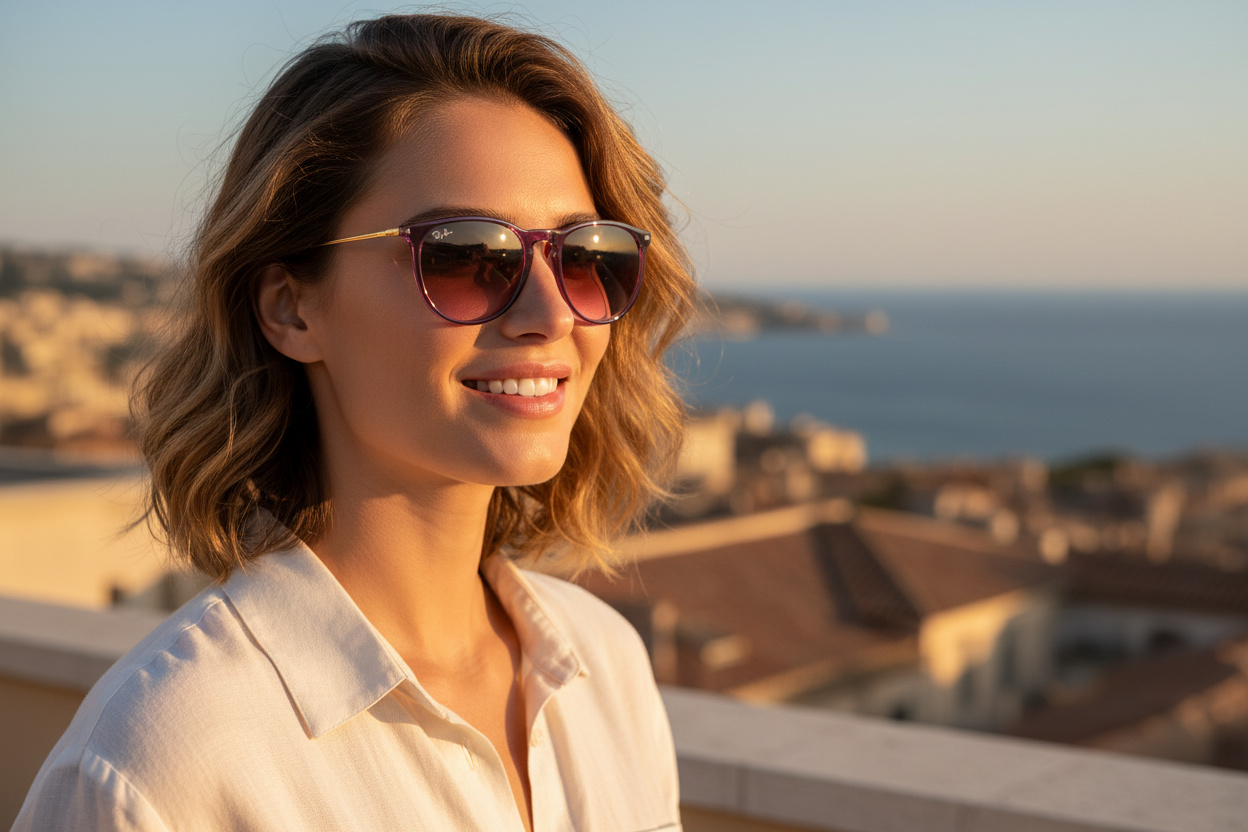 Vorderansicht Ray-Ban ERIKA (RB4171 - 659114)