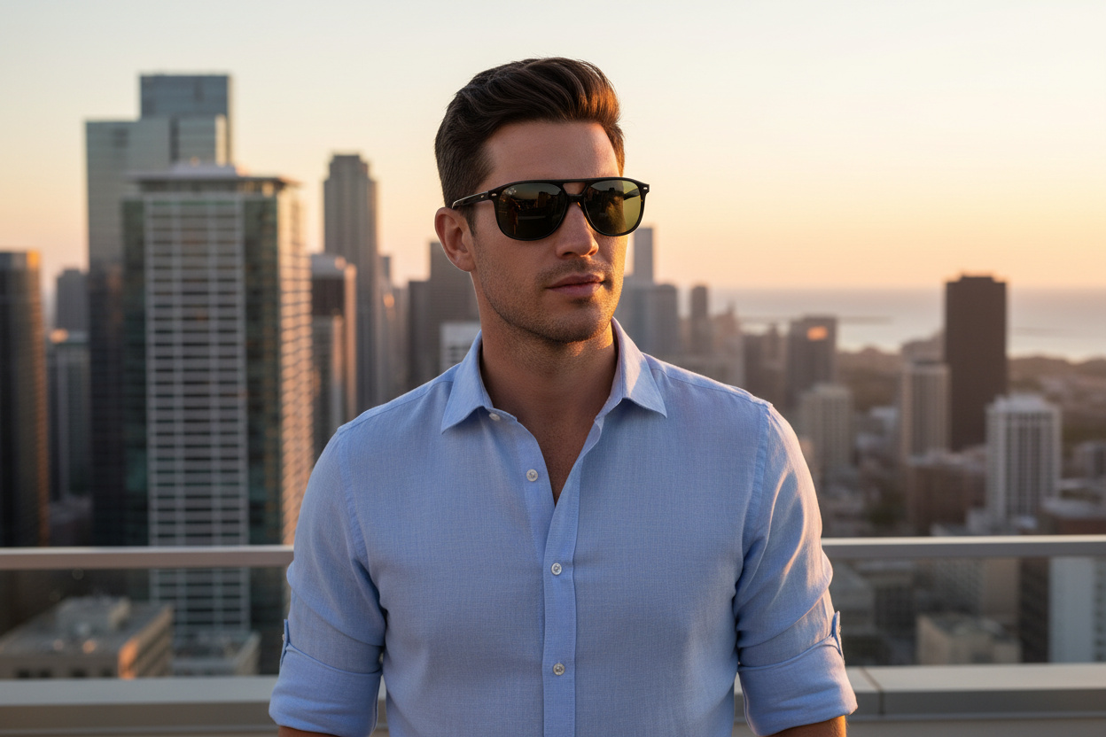 Vorderansicht Ray-Ban BILL (RB2198 - 901/31)