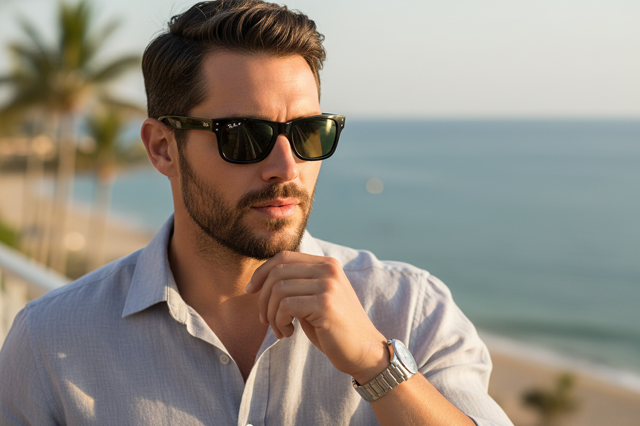 Vorderansicht Ray-Ban MR BURBANK (RB2283 - 901/58)