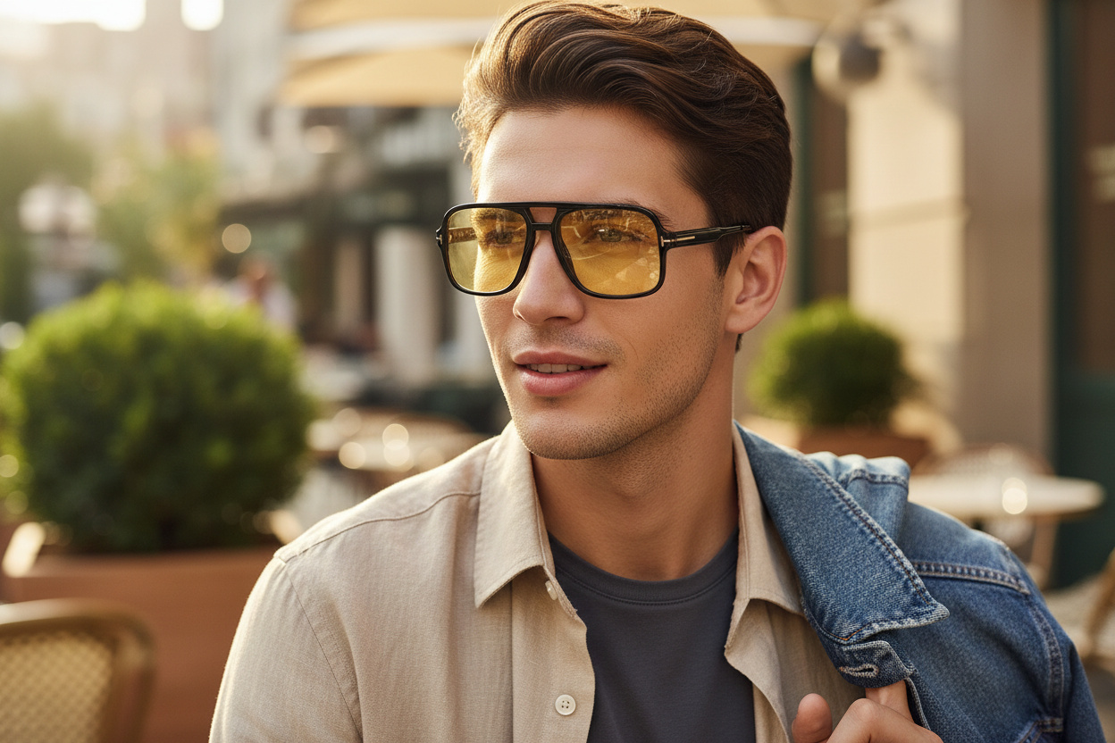 Vorderansicht Tom Ford FALCONER-02 (FT0884 - 01E)