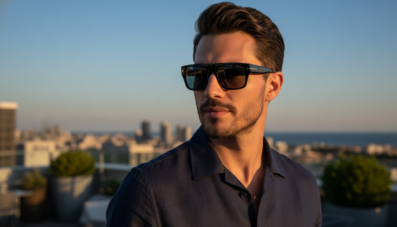 Vorderansicht Tom Ford DUNNING-02 (FT0907 - 01V)