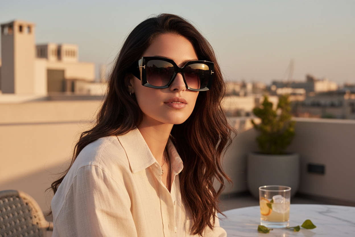 Vorderansicht Tom Ford JACQUETTA (FT0921 - 01B)