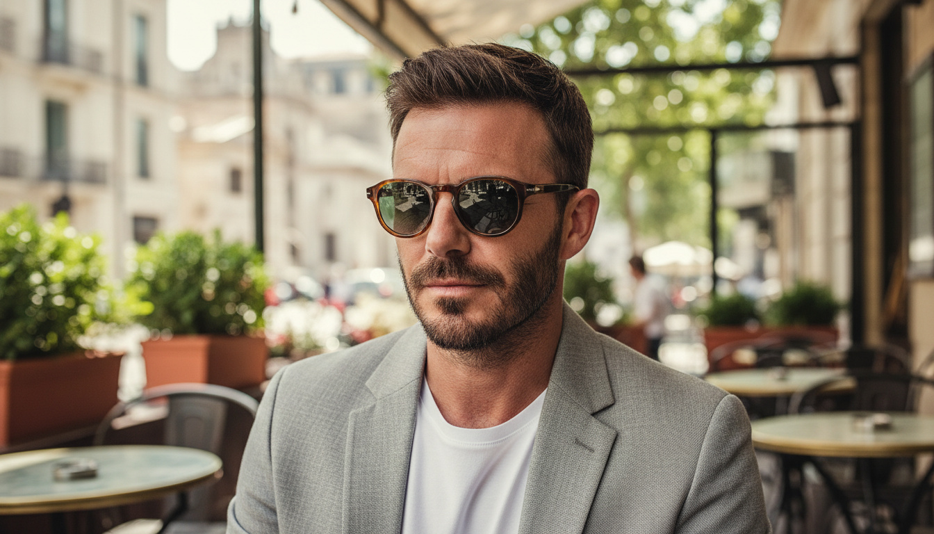 Vorderansicht David Beckham DB 1007/S (45Z/9K)