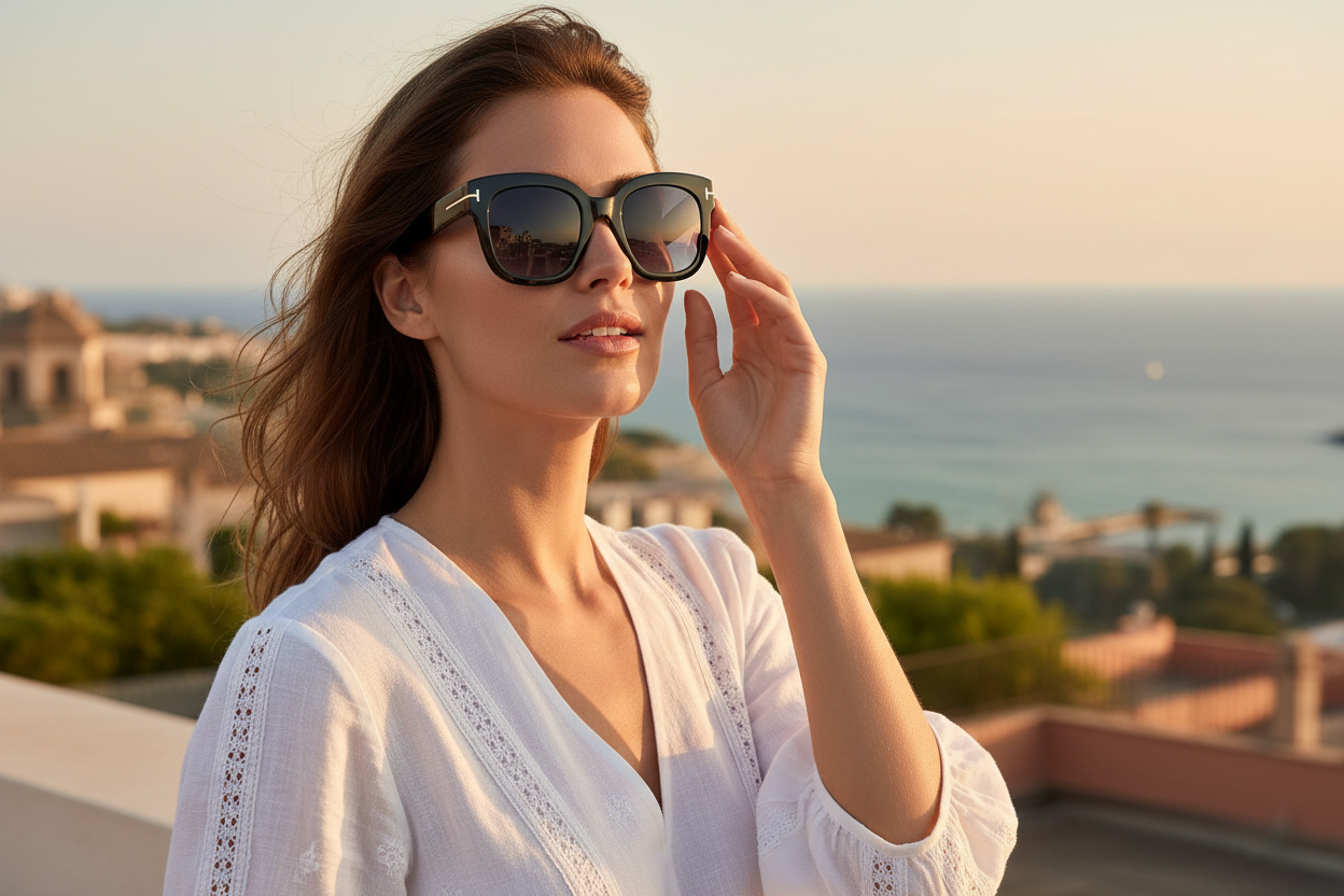 Vorderansicht Tom Ford BEATRIX-02 (FT0613 - 01D)