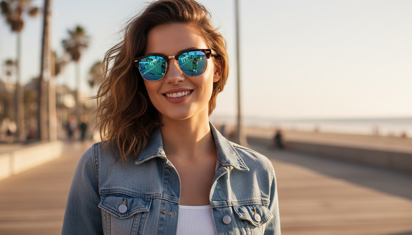 Vorderansicht Ray-Ban CLUBMASTER (RB3016 - 114517)