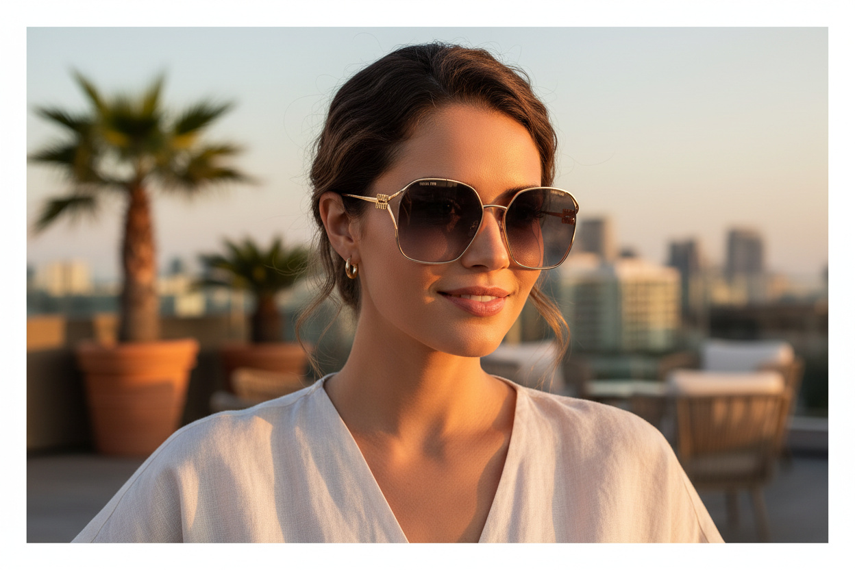 Vorderansicht Miu Miu MU 52WS (ZVN5D1)