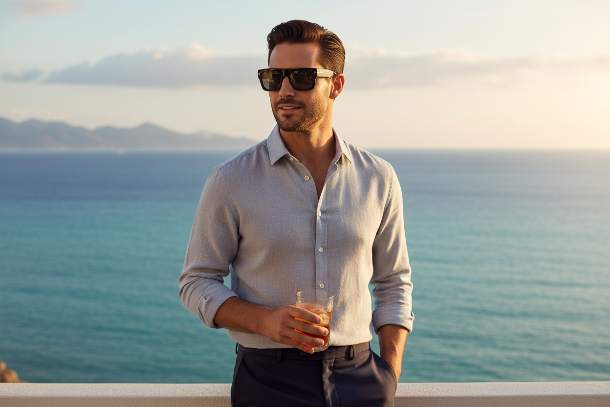 Vorderansicht Tom Ford FAUSTO (FT0711-N - 02A)