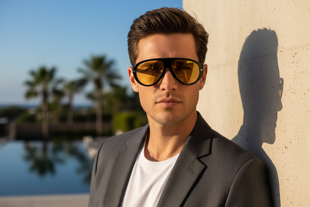 Vorderansicht Tom Ford CAMILLO-02 (FT0988 - 01E)