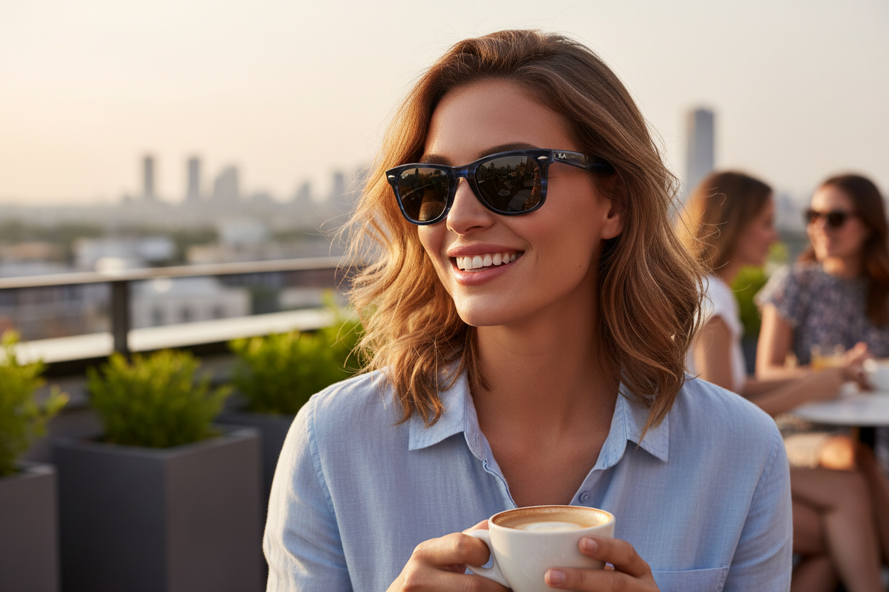 Vorderansicht Ray-Ban WAYFARER (RB2140 - 1361R5)