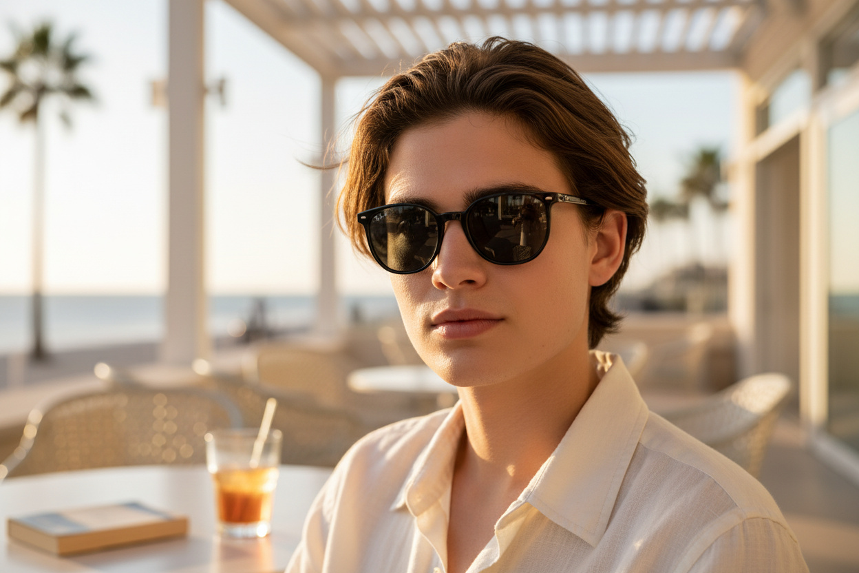 Vorderansicht Ray-Ban ELLIOT (RB2197 - 901/48)