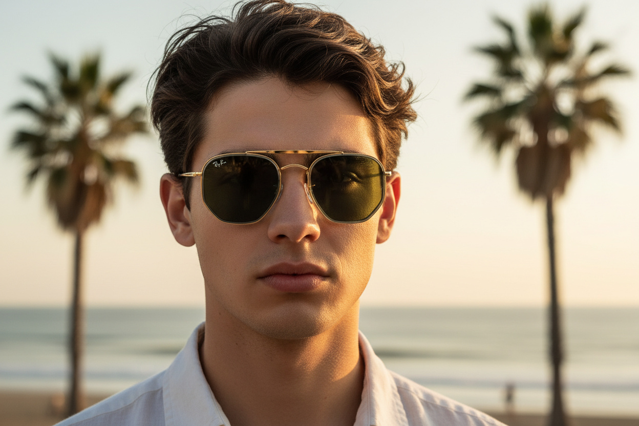 Vorderansicht Ray-Ban THE MARSHAL II (RB3648M - 923931)