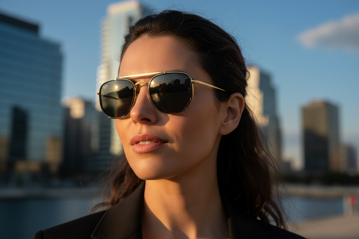 Vorderansicht Ray-Ban THE MARSHAL II (RB3648M - 9240B1)