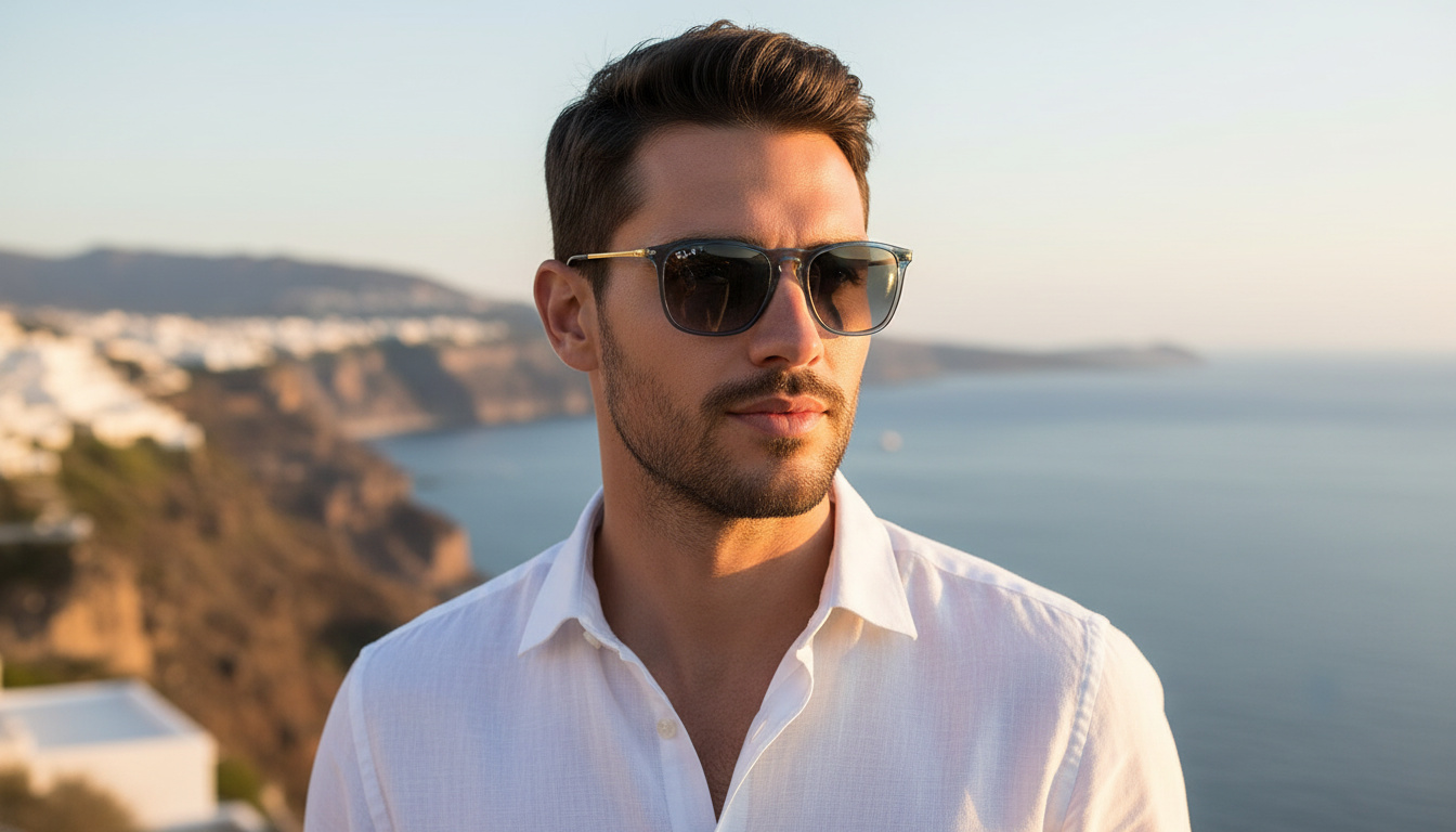 Vorderansicht Ray-Ban CHRIS (RB4187 - 6592T3)