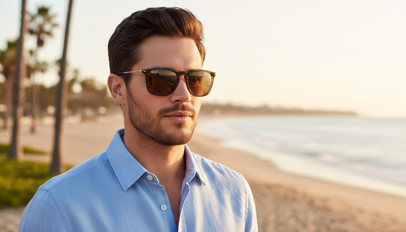 Vorderansicht Ray-Ban CHRIS (RB4187 - 6593T5)