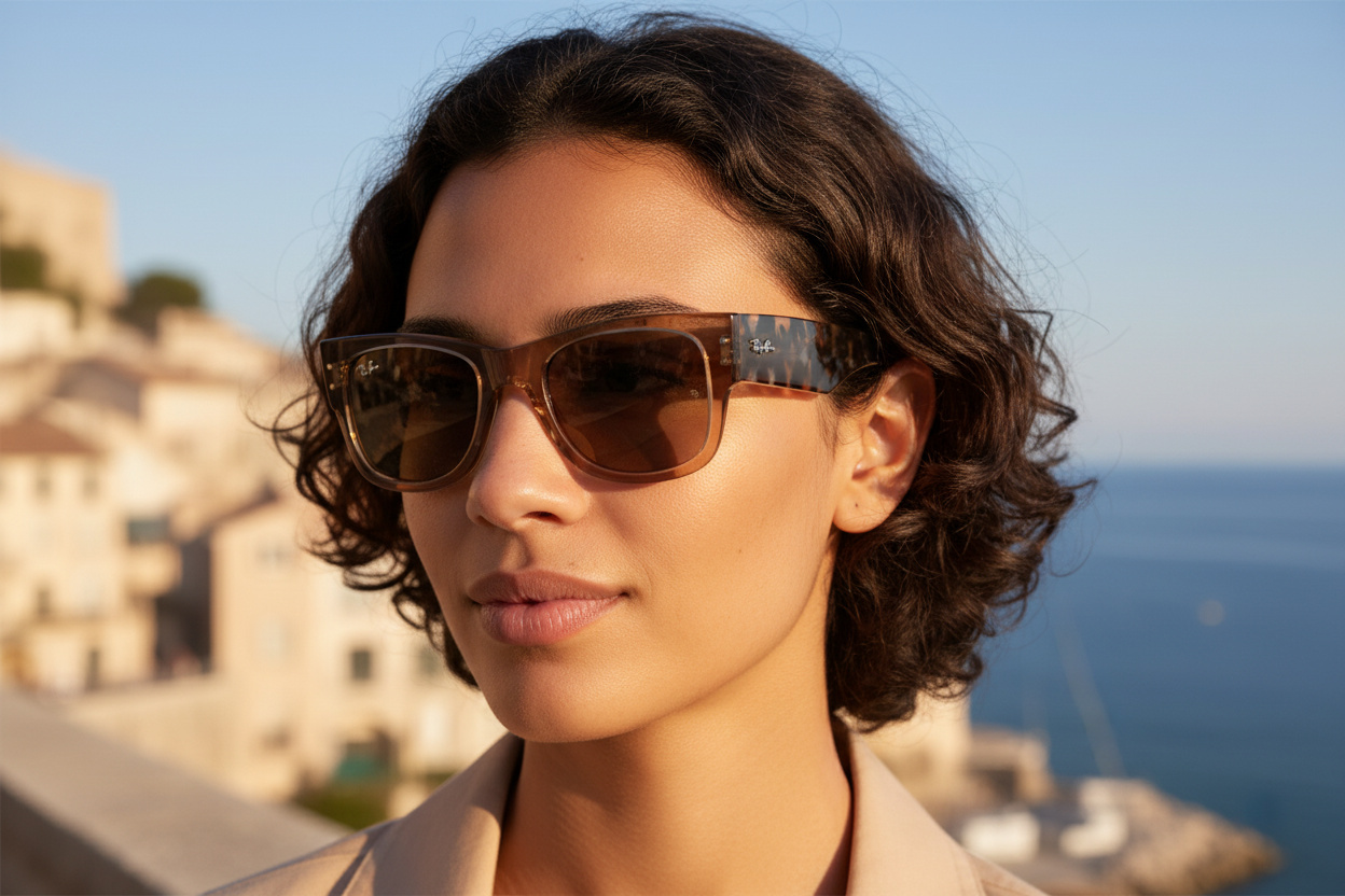 Vorderansicht Ray-Ban MEGA WAYFARER (RB0840S - 663693)