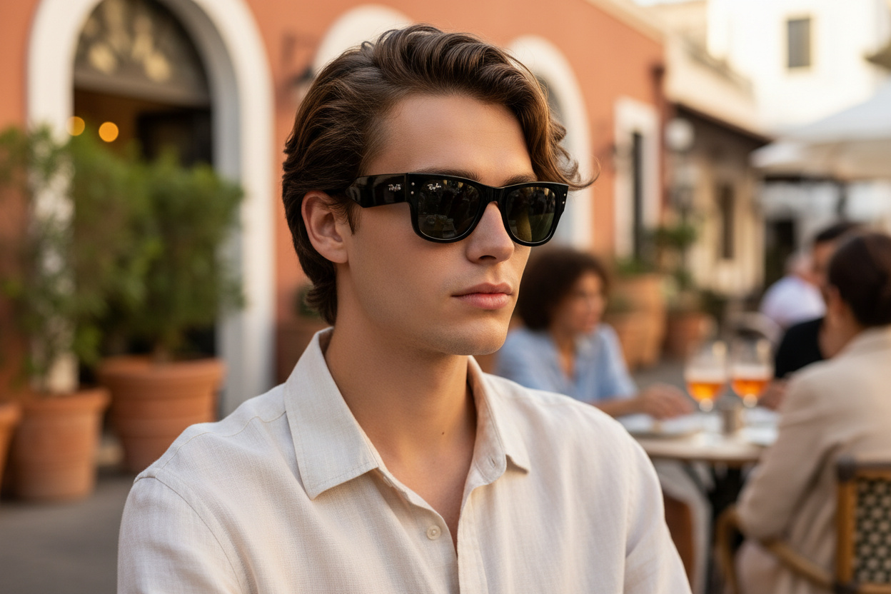 Vorderansicht Ray-Ban MEGA WAYFARER (RB0840S - 901/31)