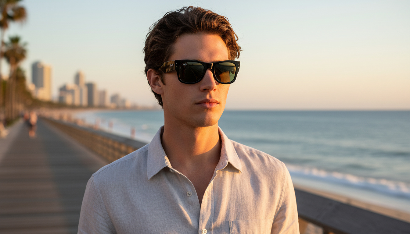 Vorderansicht Ray-Ban MEGA WAYFARER (RB0840S - 901/58)