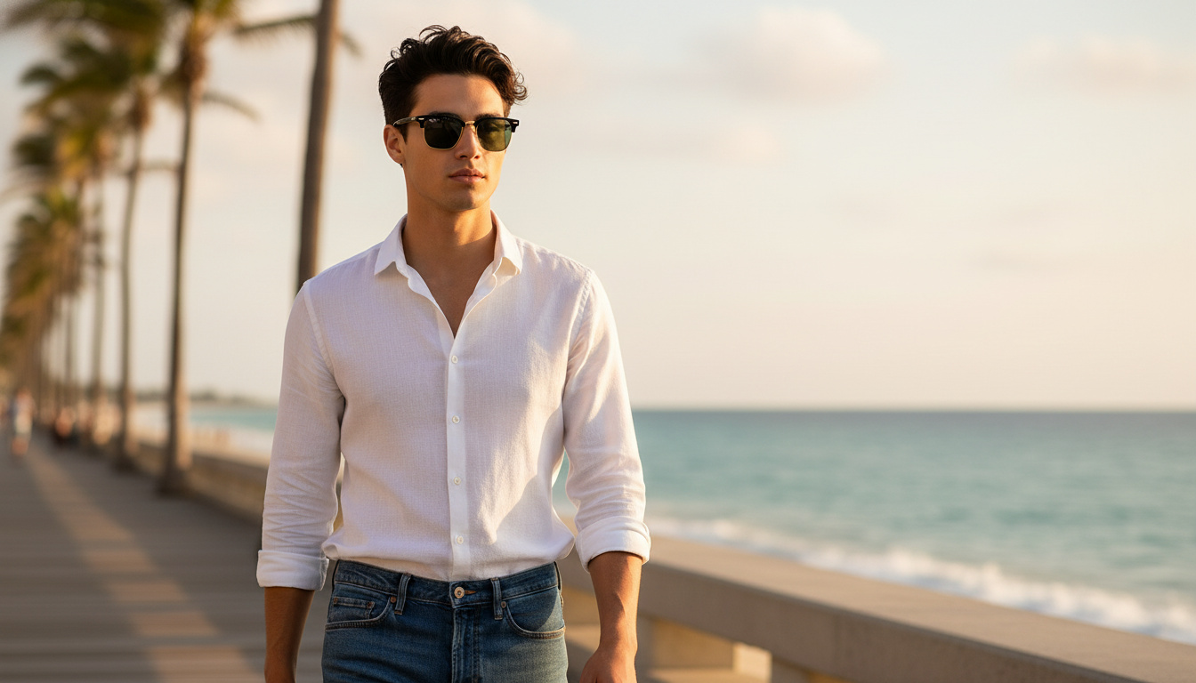 Vorderansicht Ray-Ban NEW CLUBMASTER (RB4416 - 601/31)