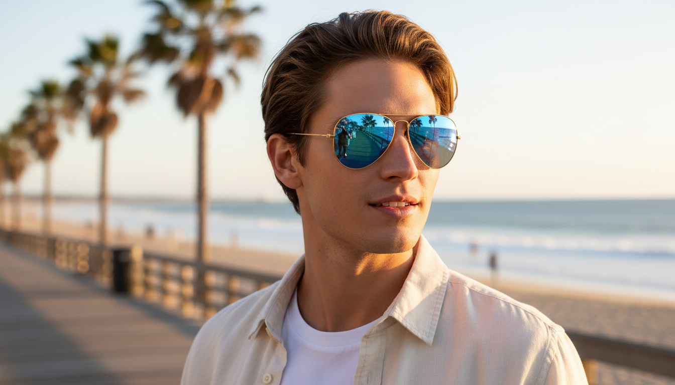 Vorderansicht Ray-Ban AVIATOR LARGE METAL (RB3025 - 112/4L)