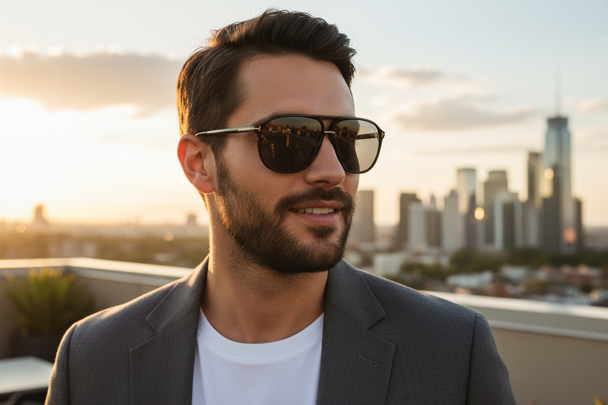 Vorderansicht Tom Ford BRUCE (FT1026-N - 01D)